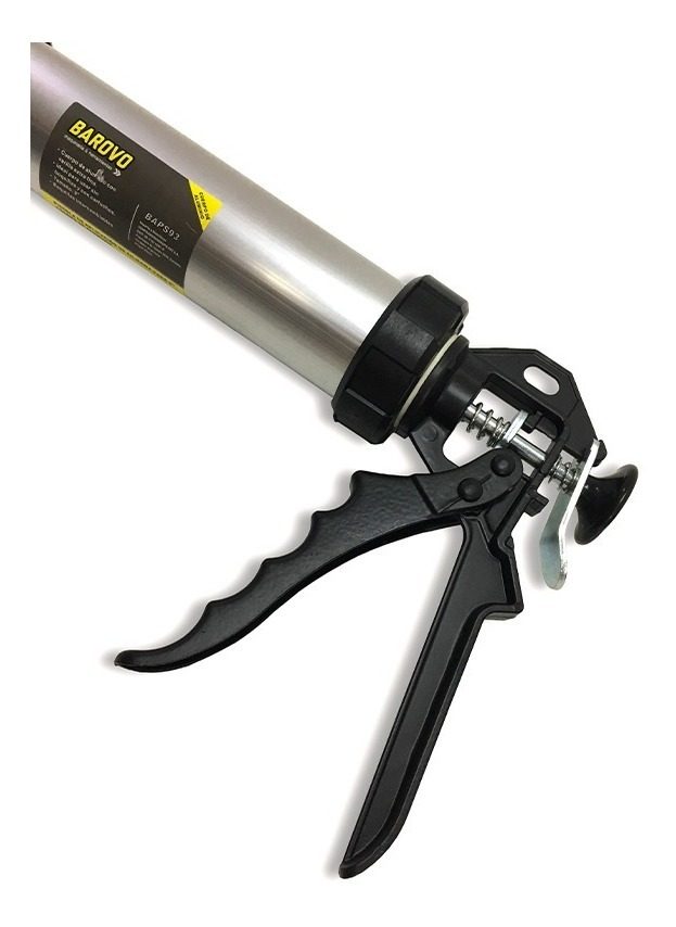  Pistola Aplicación Silicona 15 Cuerpo De Aluminio Barovo - 3