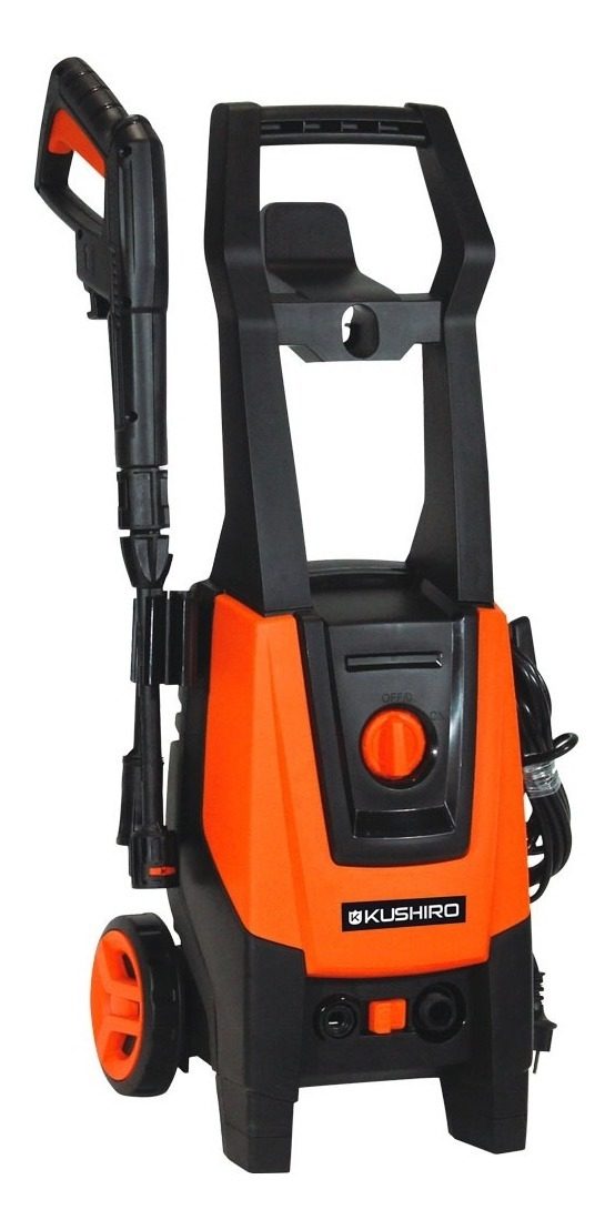 Hidrolavadora A Induccion Carrito 1600w 120 Bar Ipx5 Kushiro Naranja