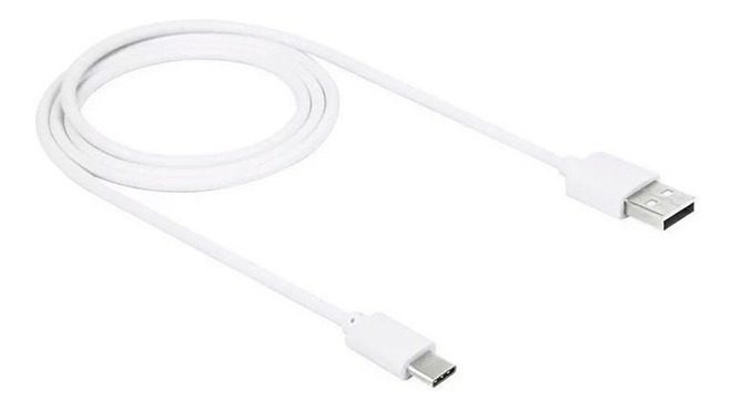 CABLE USB TIPO C 100 CM BCO