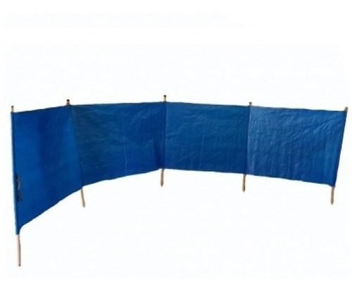 Paraviento Playero  4,5m X 1,10m Raffia Resistente Filtro Uv