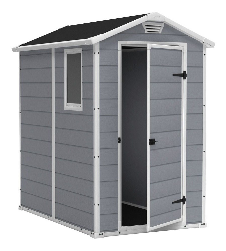 Caseta Manor Cobertizo Exterior 130x192x196cm Plastica Keter