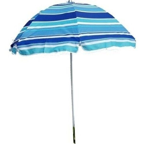 Sombrilla Playera Hierro Pintado Reclinable 1,60 Poliester