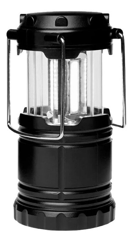 Farol Linterna Para Camping 3w Solar 1200mah Etheos Negro - 1