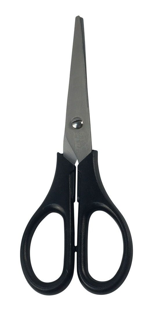 Tijera Recta Hoja Acero Inoxidable Librería 17cm Vonne