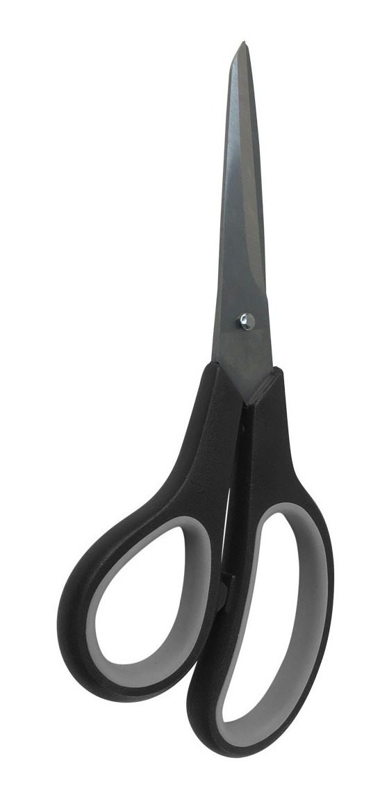 Tijera Recta Hoja Acero Inoxidable Librería 19cm Vonne - 1