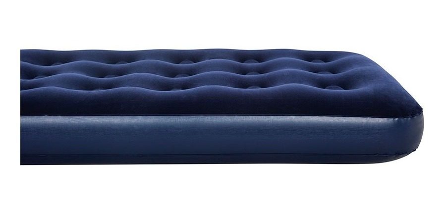 Colchon Inflable Individual Para Camping 185×76×22 Cm Azul - 2