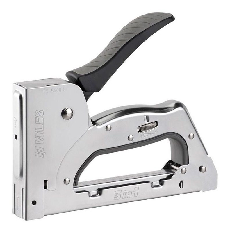 Engrampadora Clavadora Manual Metalica 3 En 1 Miles