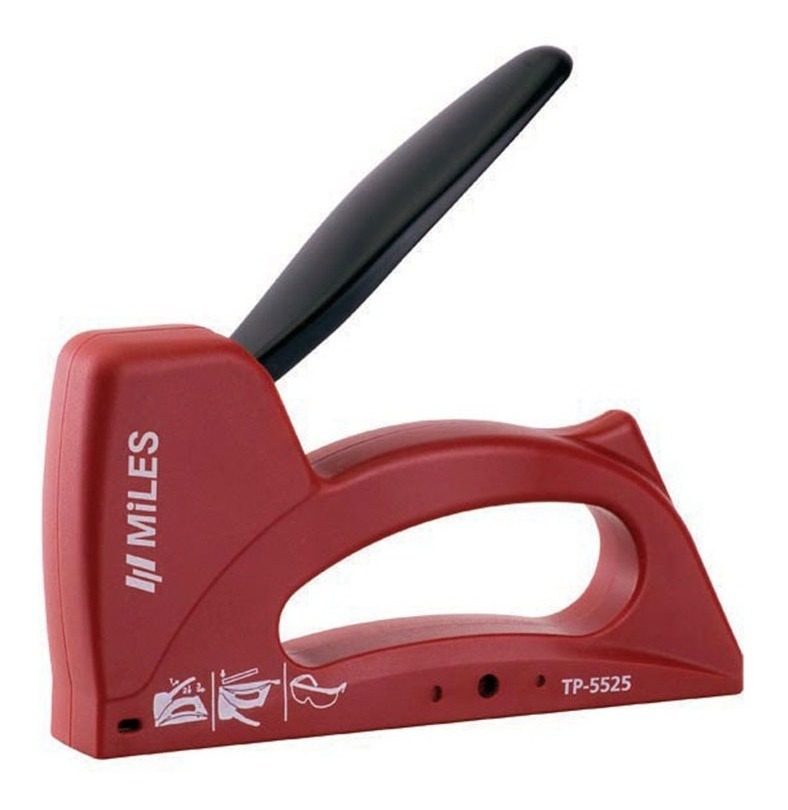 Engrampadora Manual Abs N3 6 A 10mm Miles Grip Metálico