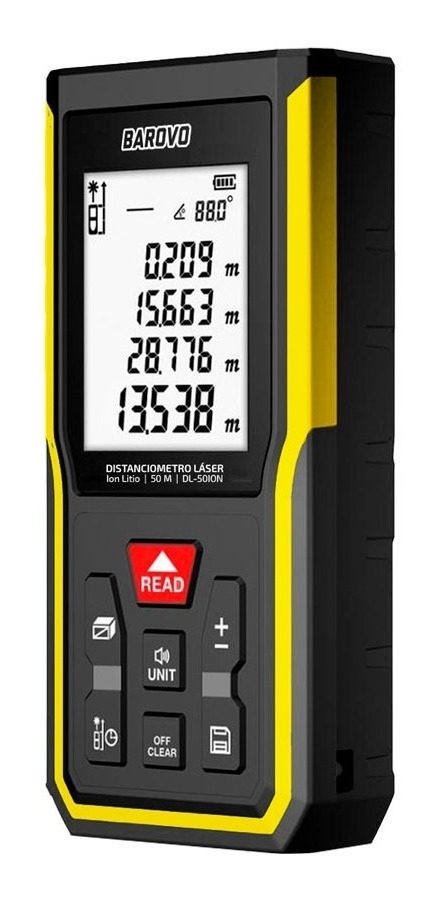 Distanciometro Medidor Laser 50m Ion-litio Barovo