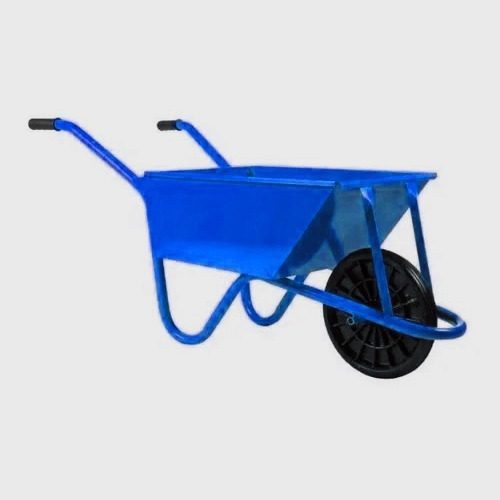Carretilla 75 Litros Azul Rueda Maciza Hormaq Chapa N20 Azul - 1