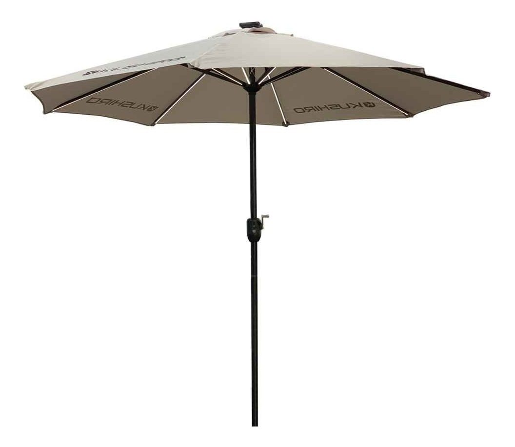 SOMBRILLA 2,70 CON LUZ LED