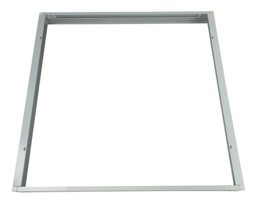 Kit Marco Adaptador Para Plafon Led Embutido 60 X 60 Gris