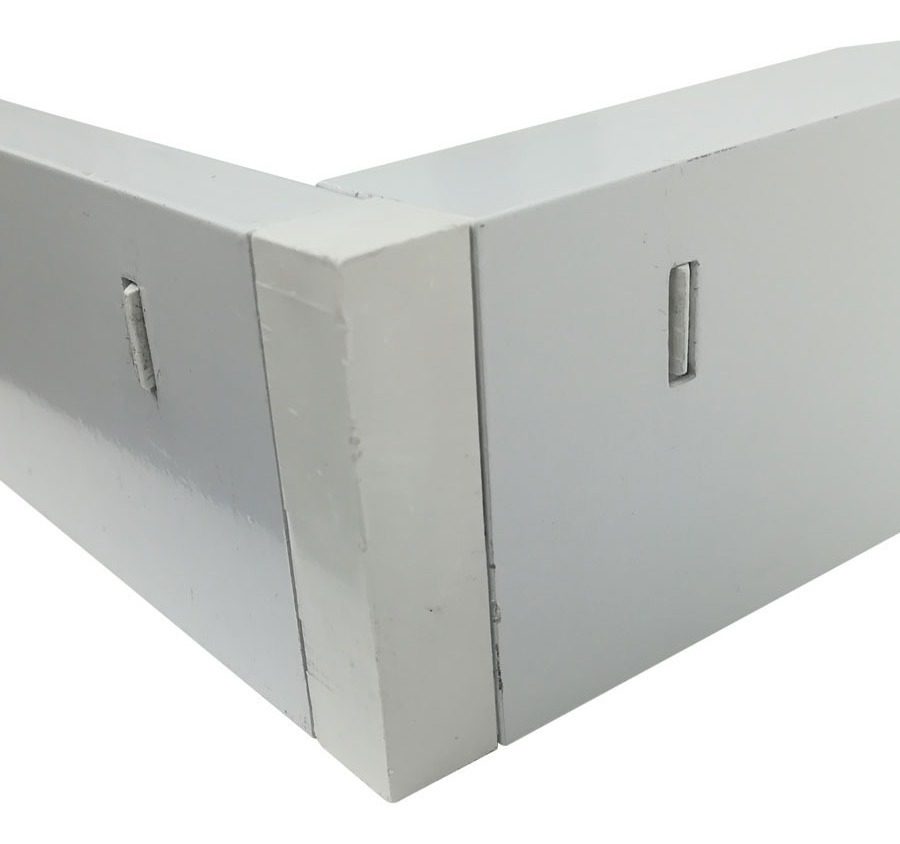 Kit Marco Adaptador Para Plafon Led Embutido 60 X 60 Gris - 1