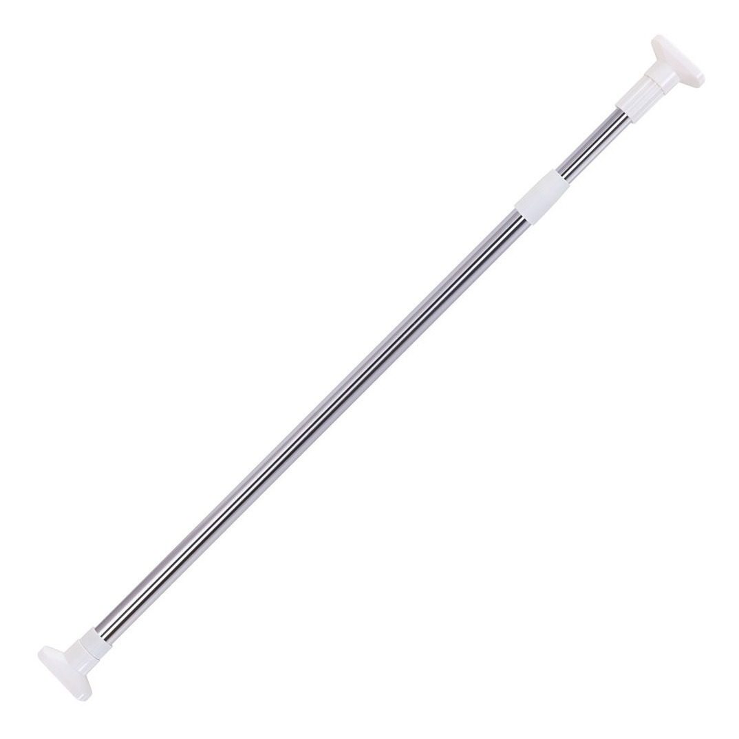 Barral 1,10 A 2m Acero Inoxidable Para Cortina De Baño Vonne Gris - 1