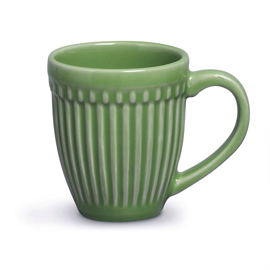 Taza Ceramica 340ml Porto Brasil Roma Verde Salvia Verde