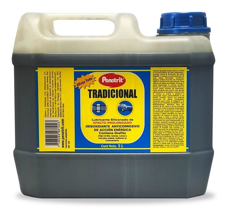 Desoxidante Anticorrosivo Tradicional 5l Penetrit Lubricante
