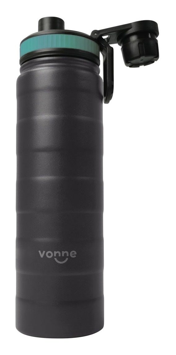 Botella Termica 750ml Acero Inoxidable Gris Mate Vonne