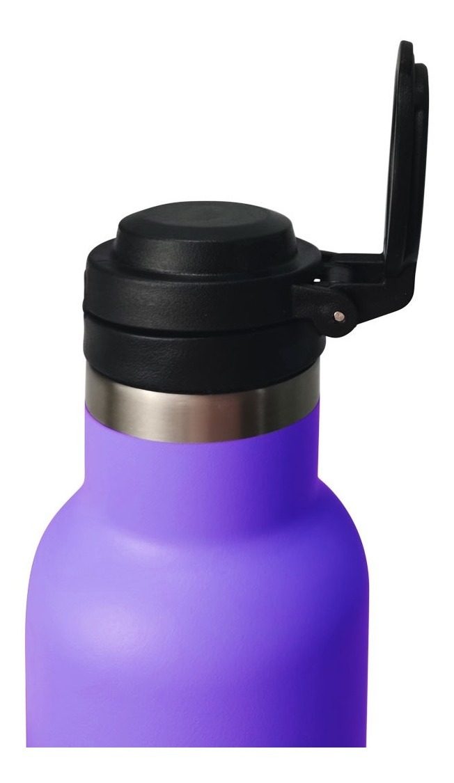 Botella Termica 600ml Acero Inoxidable Violeta Mate Vonne Violeta - 1