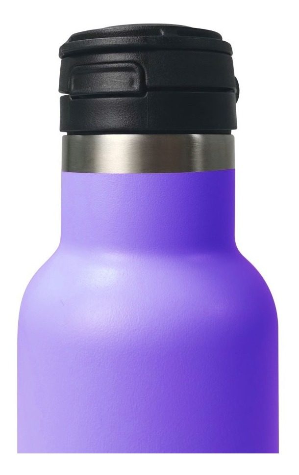 Botella Termica 600ml Acero Inoxidable Violeta Mate Vonne Violeta - 2