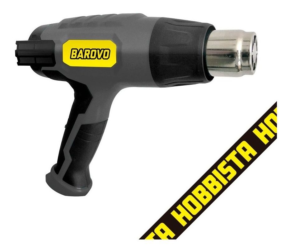 Pistola De Calor Hobbista 2000w  500°c - 600°c C/accesorios Gris