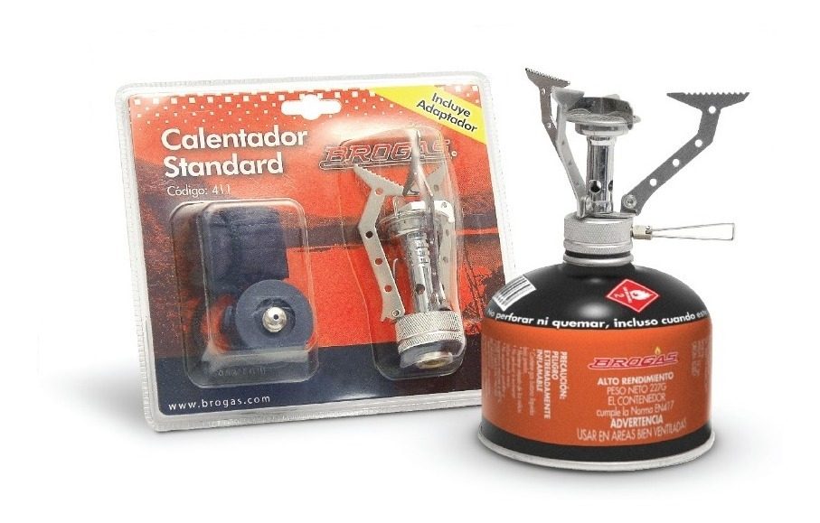 Calentador Standard Para Cartucho 230grs 24x19x7cm Brogas