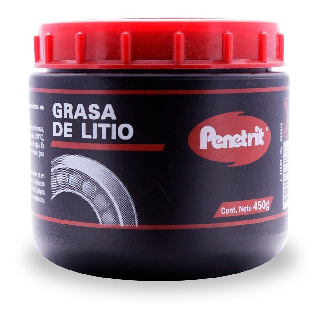 Grasa De Litio Lubricante Penetrit 450grs Altas Temperaturas