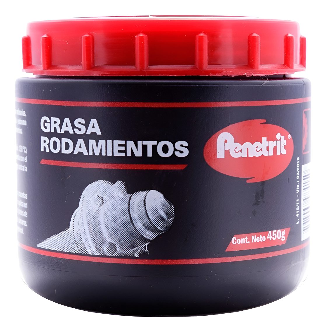 Pote Grasa Para Rodamientos Penetrit 450grs Calidad Premium