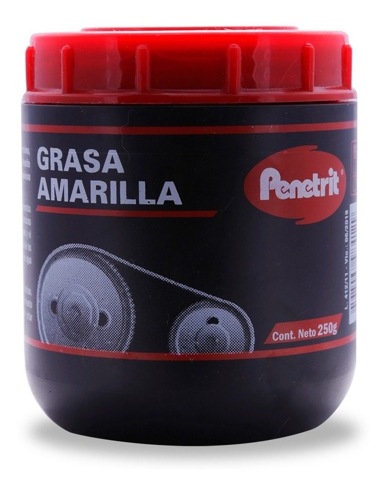 Grasa Lubricante Amarilla Penetrit Para Hogar 250grs