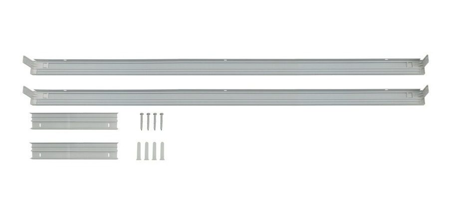 Kit Marco Adaptador Para Aplicar Panel Led 120x30cm Etheos Blanco - 1