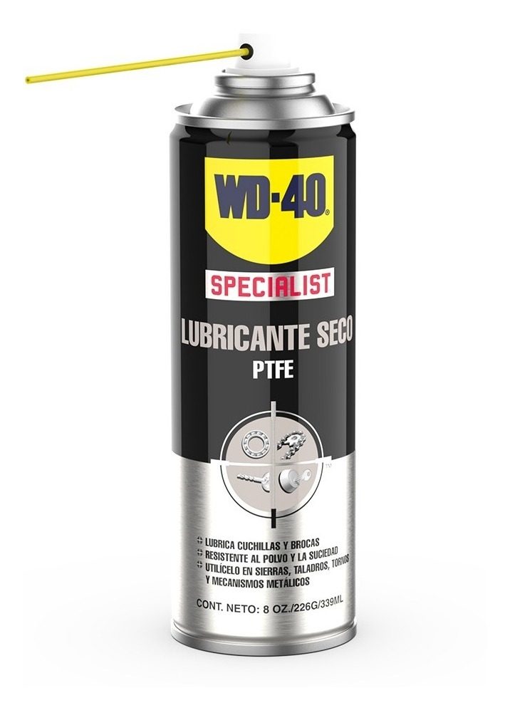 Lubricante Seco Wd-40 Silicona Quita Oxido Limpia Contactos - 1