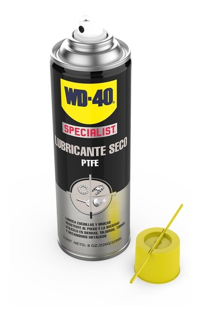 Lubricante Seco Wd-40 Silicona Quita Oxido Limpia Contactos - 3