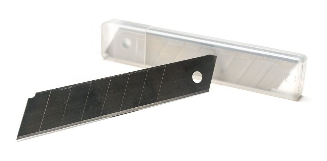Cuchillas De Repuesto Cutter 18mm X 10 Unidades