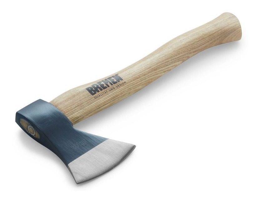 Hacha Vizcaina Con Cabo Forjada Bremen 800grs 380mm  - 1