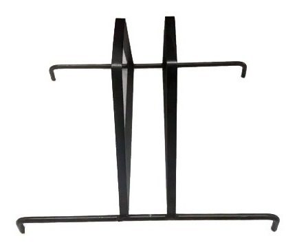 Bicicletero De Piso Para 1 Bicicleta 40x25cm Hierro