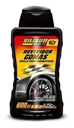 Revividor De Gomas Tradicional Silisur X 600cm3 Negro
