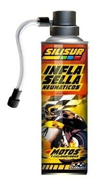 Infla Sella Neumaticos Motos Silisur X 215grs  Incoloro