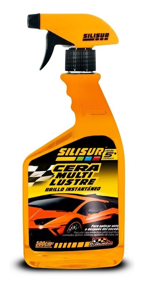Cera Multi Lustre Para Auto Gatillo 500cc Brillo Instantaneo