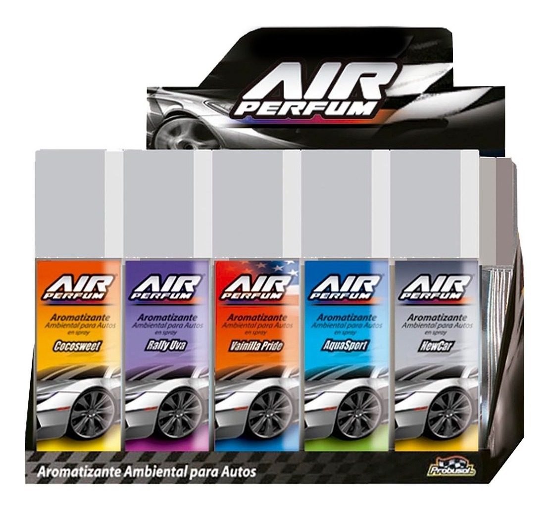 Aromatizante Para Autos Air Perfum 50ml Varias Fragancias