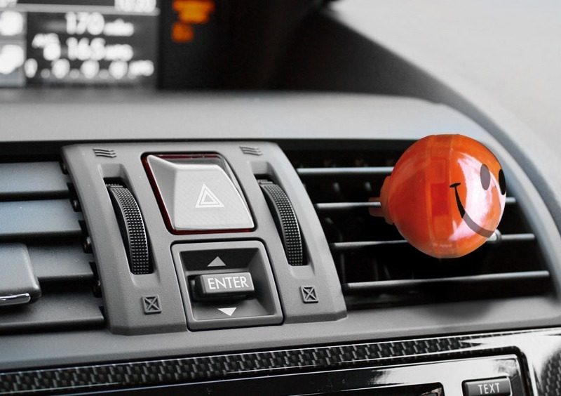 Aromatizante  Para Autos Tipo Pelotita P/aire Acondicionado - 2