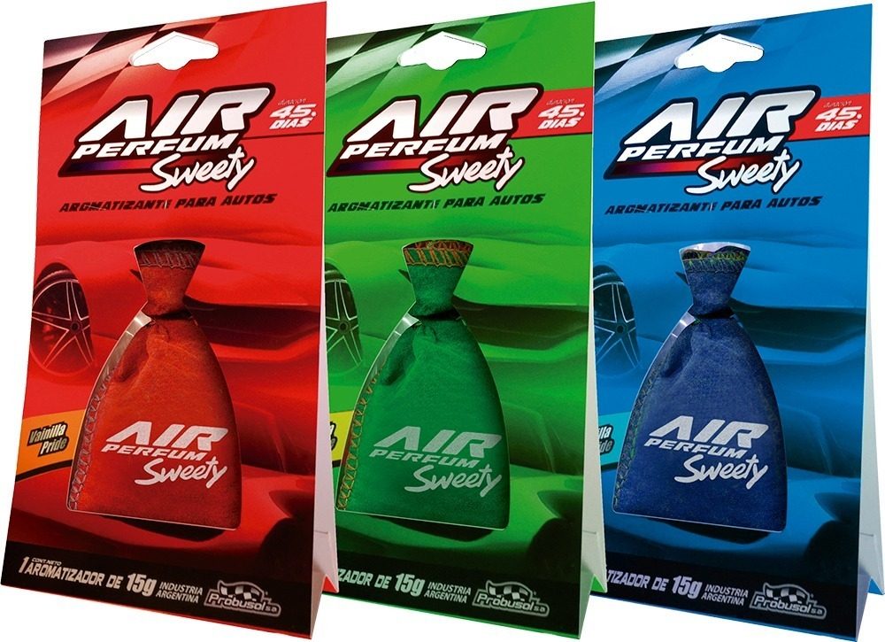 Aromatizador Para Autos Tipo Bolsita Perfumada Sweety 15g - 1