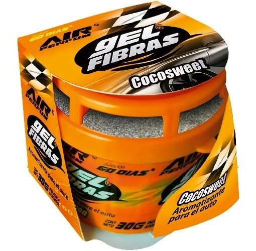 Aromatizante Para Auto En Gel Fibras 30g Air Perfum