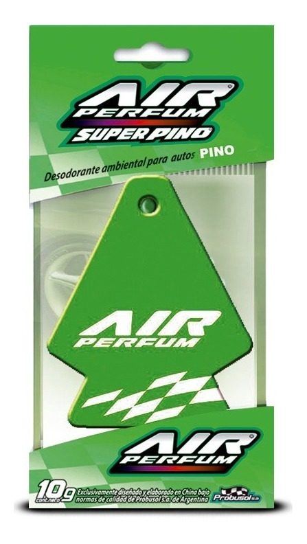 Desodorante Ambiental Para Auto Super Pino Air Perfum 10grs