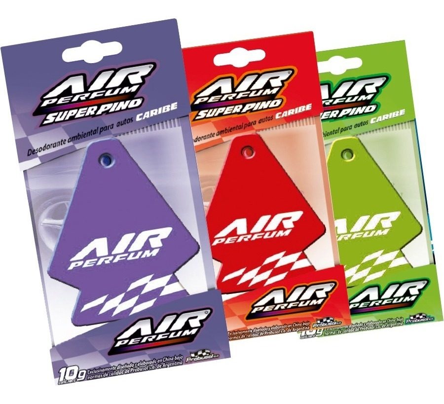 Desodorante Ambiental Para Auto Super Pino Air Perfum 10grs - 1