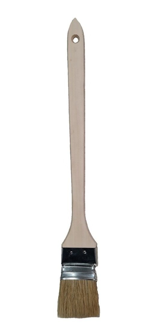 Pincel Radiador Curvo 20cm Pico Rojo