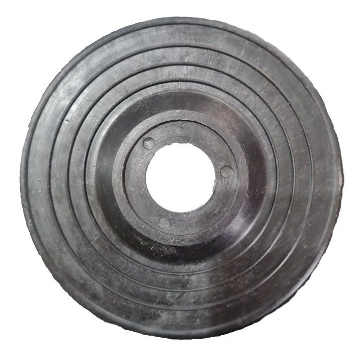 Disco De Soporte Plastico Para Amoladora 4 1/2  Pico Rojo