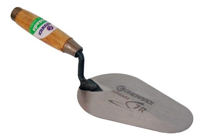 Cuchara Albañil Gherardi 7 R Acero Soldado