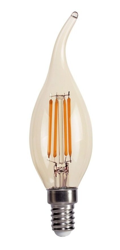 Lampara Led Vintage Ultra Calida 4w Viento E14 Etheos  Cálido