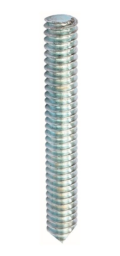 Varilla Roscada 7mm Galvanizada X Unidad Gris