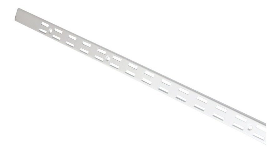 Guia Para Mensula De Acople Rapido 1,5 Mts Doble Perforacion Blanco