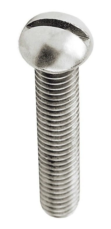 Tornillo Cabeza Redonda Acero Inoxidable 3/8 X 1.1/2 Unidad